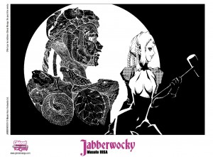 Ex libris jabberwocky