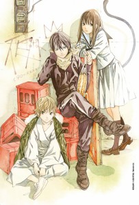 Noragami carte de voeux pika 2015