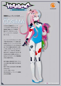 Hypersonic music club visual cosima