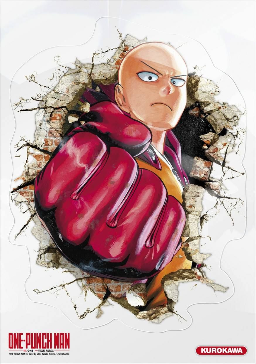 Op ete 20017 kurokawa stickers one punch 2