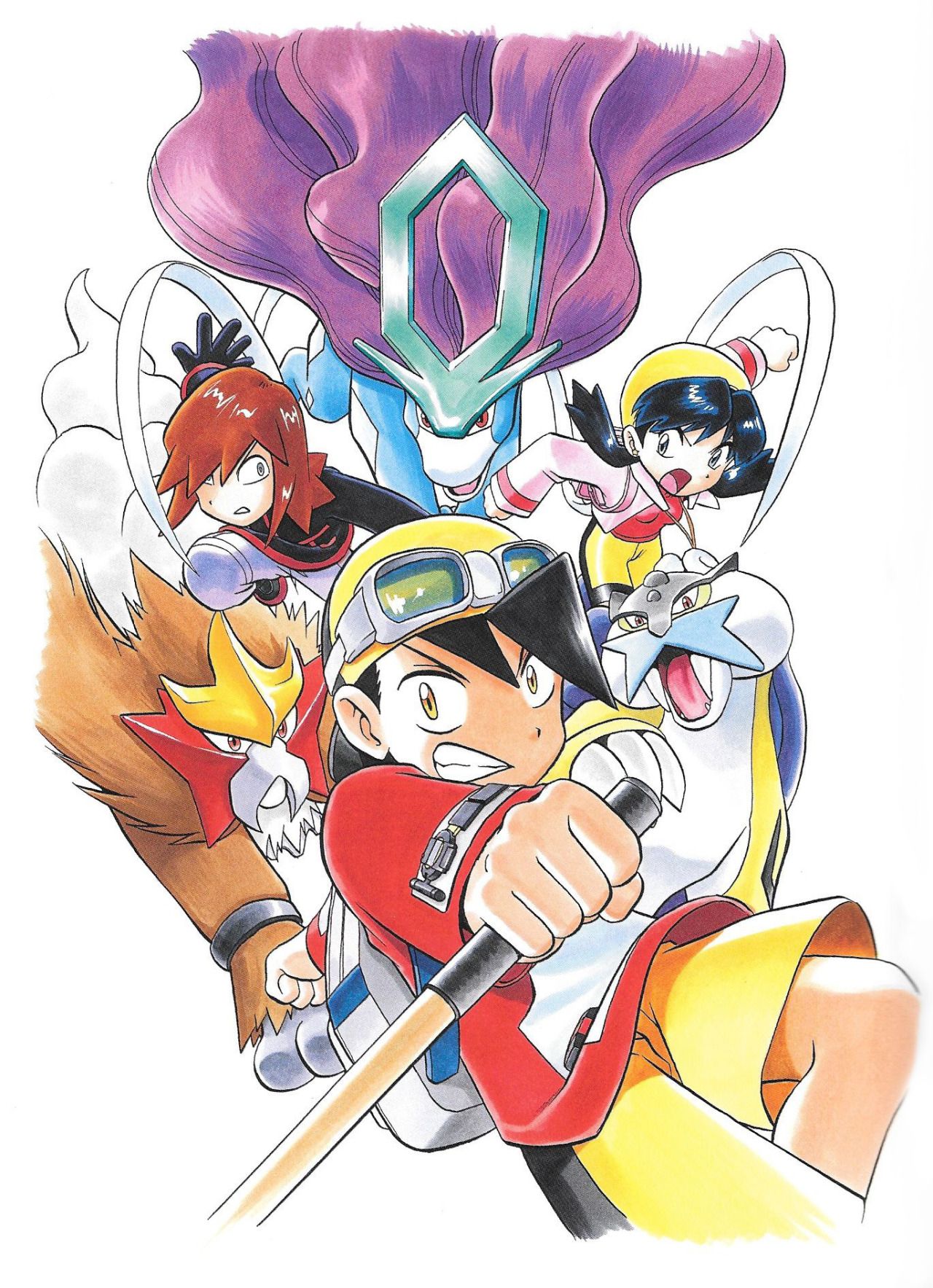 Pokemon or argent manga visual 1