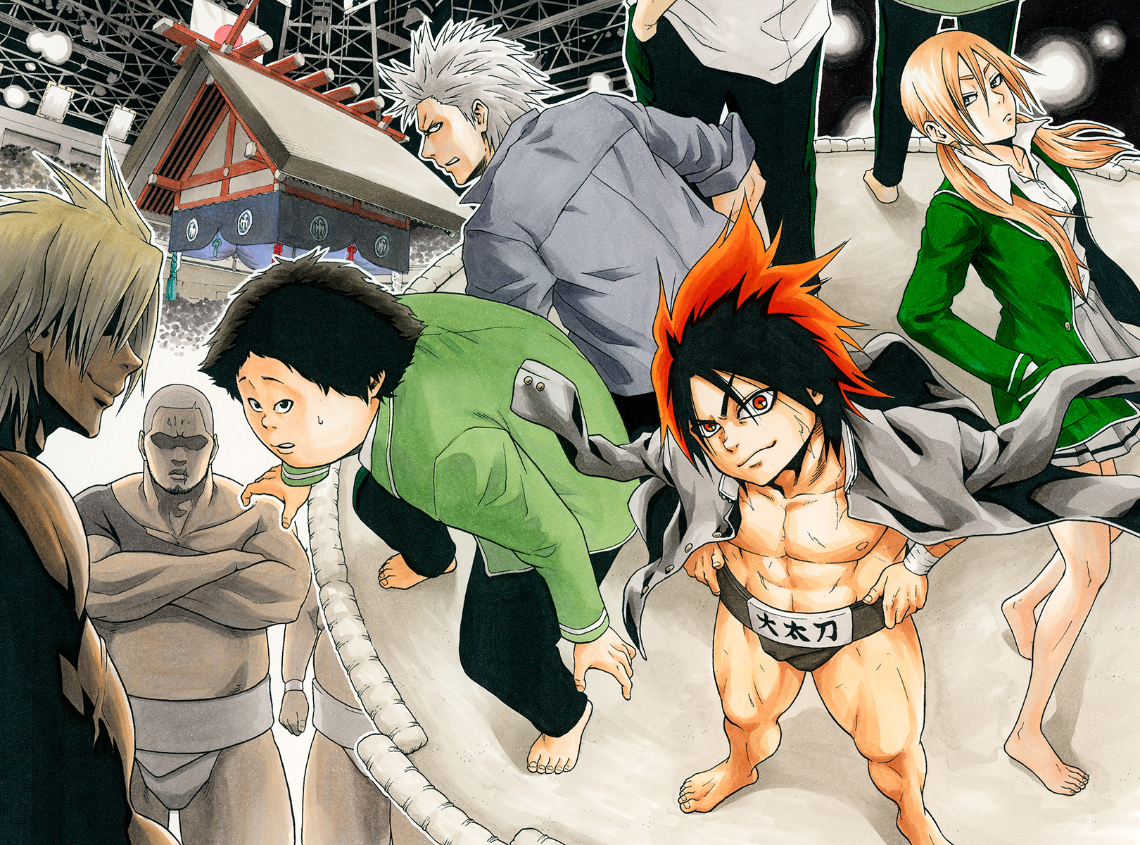 Hinomaru zumo visual 4