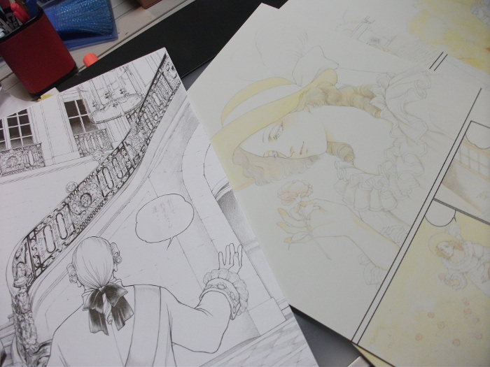 Marie antoinette croquis sory fuyumi 1