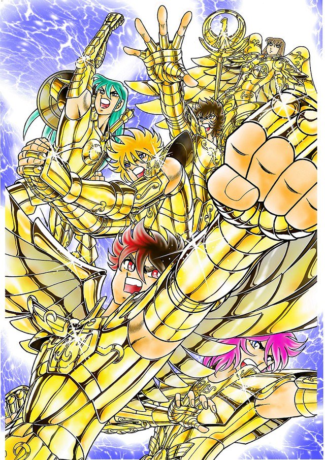 Saint seiya visual 1