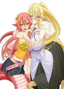 Monster musume manga illust 4