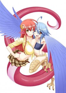 Monster musume manga illust 7