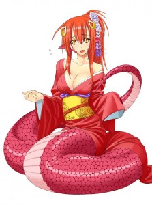 Monster musume manga illust 8