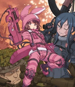 Sword Art Online Alternative Gun gale online visual 1