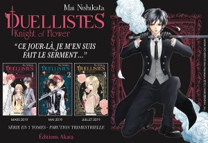 Duellistes knights flowers annonce akata