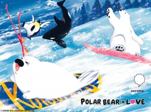 Polar bear in love visual 1