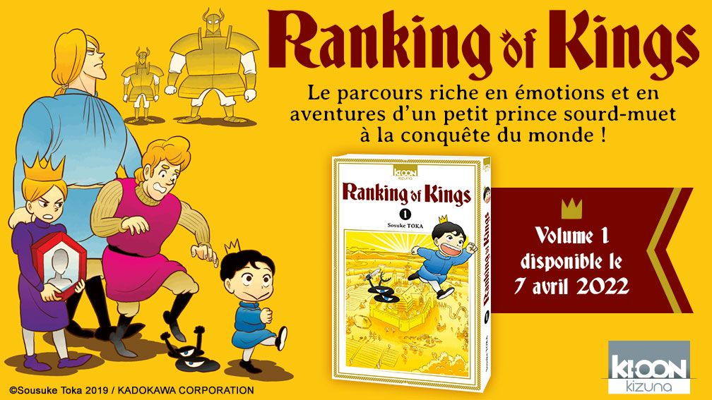 Ranking kings annonce ki oon