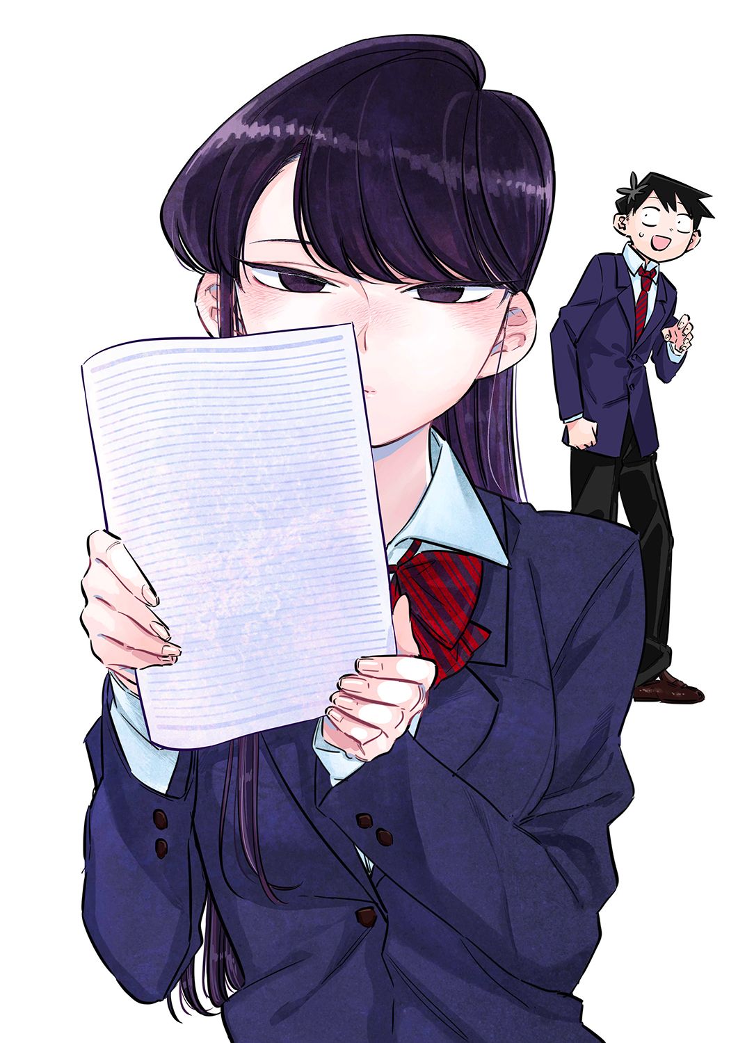 Visuels manga Komi cherche ses mots (Komi_cherche_ses_mots_manga_visual_1) Manga news