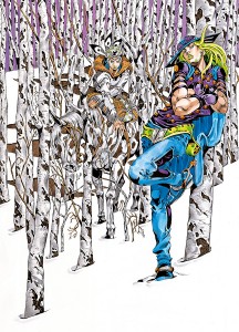 Jojo steel ball run visual 4