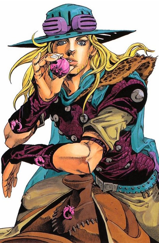 Jojo steel ball run visual 1