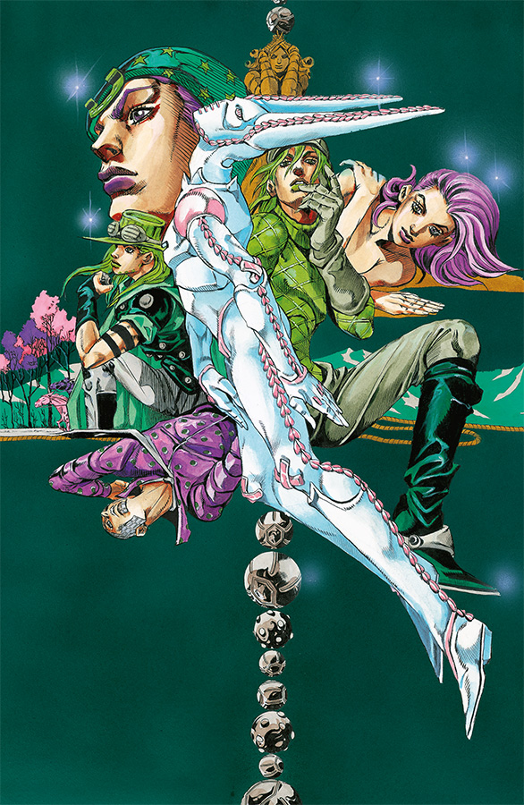 Jojo steel ball run visual 7