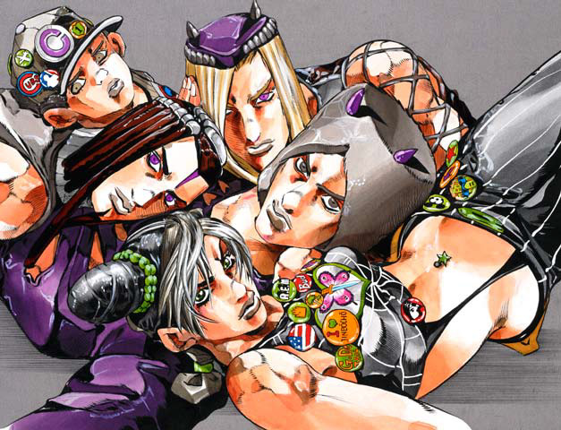 Jojo stone ocean visual 4