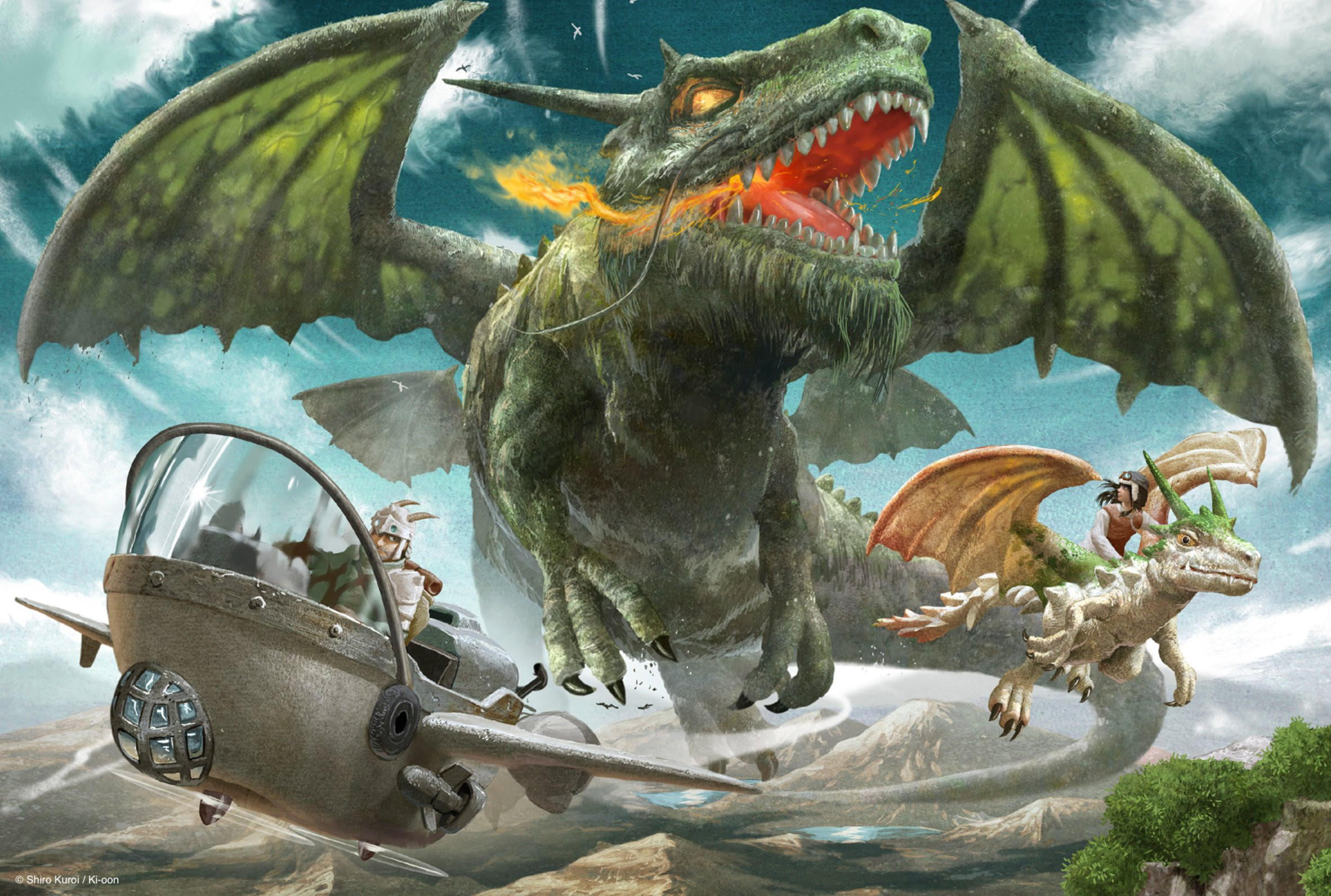 Dragon_Hunt_Tribe_manga_visual_1