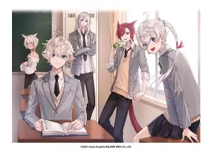 Final fantasy xiv academie eorzea manga visual 1.
