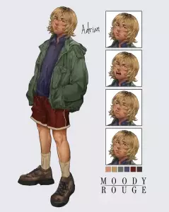 Moody rouge adrian.