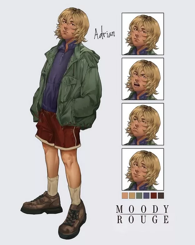 Moody rouge adrian.