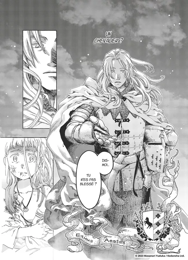A la table des chevaliers komikku 1 planche 3.