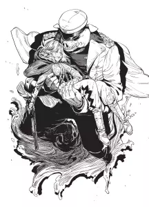 Orcsen 1 komikku illustration 1.