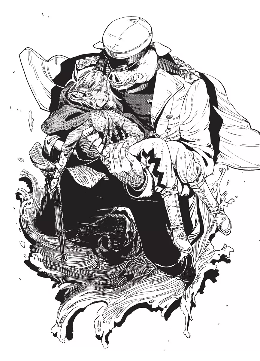 Orcsen 1 komikku illustration 1.