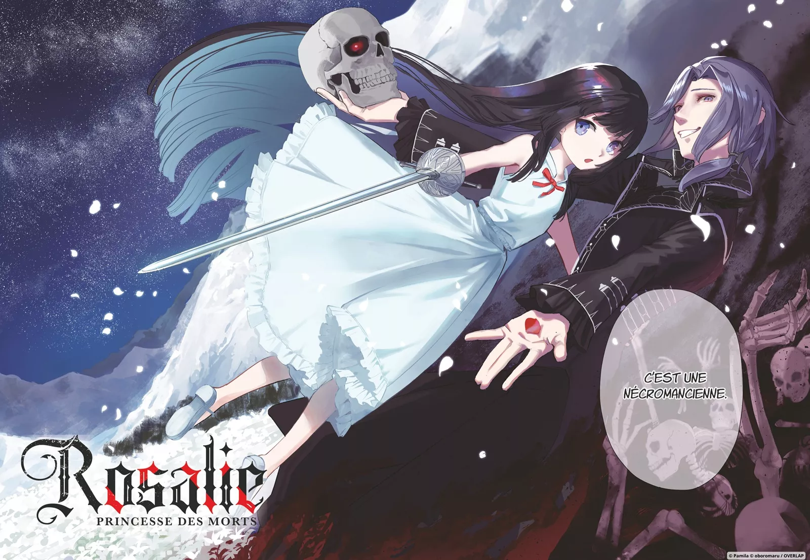 Rosalie_princesse_des_morts komikku illustration 1.