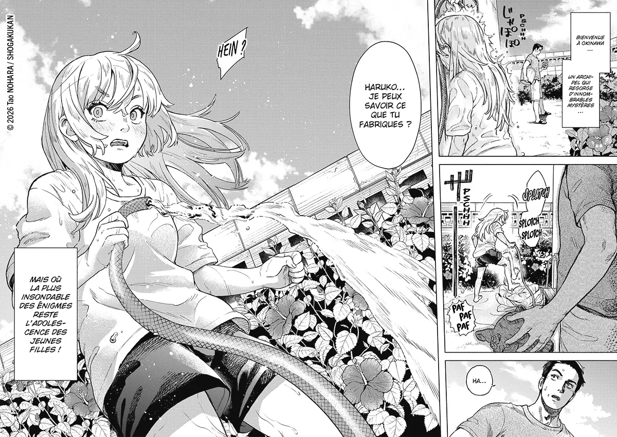 Mon adolescence explosive doki doki 1 planche 1.