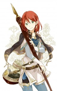 Shirayuki cheveu rouge visual 3