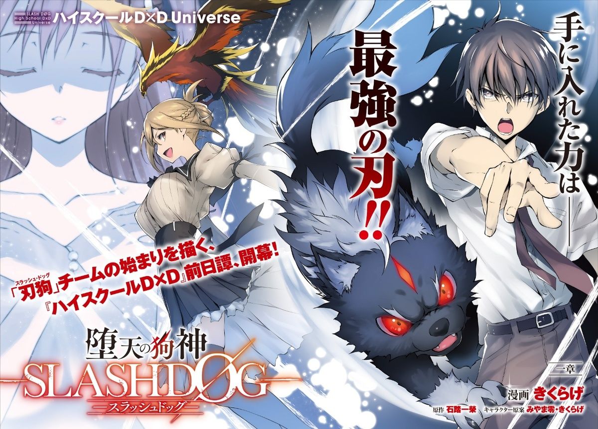 HIGHSCHOOL DxD's Writer Ishibumi's Light Novel Series SLASHDOG Is Getting A  Manga Adaptation