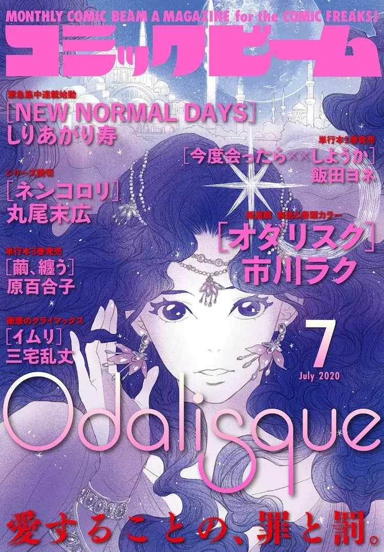 Odalisque mag couverture.