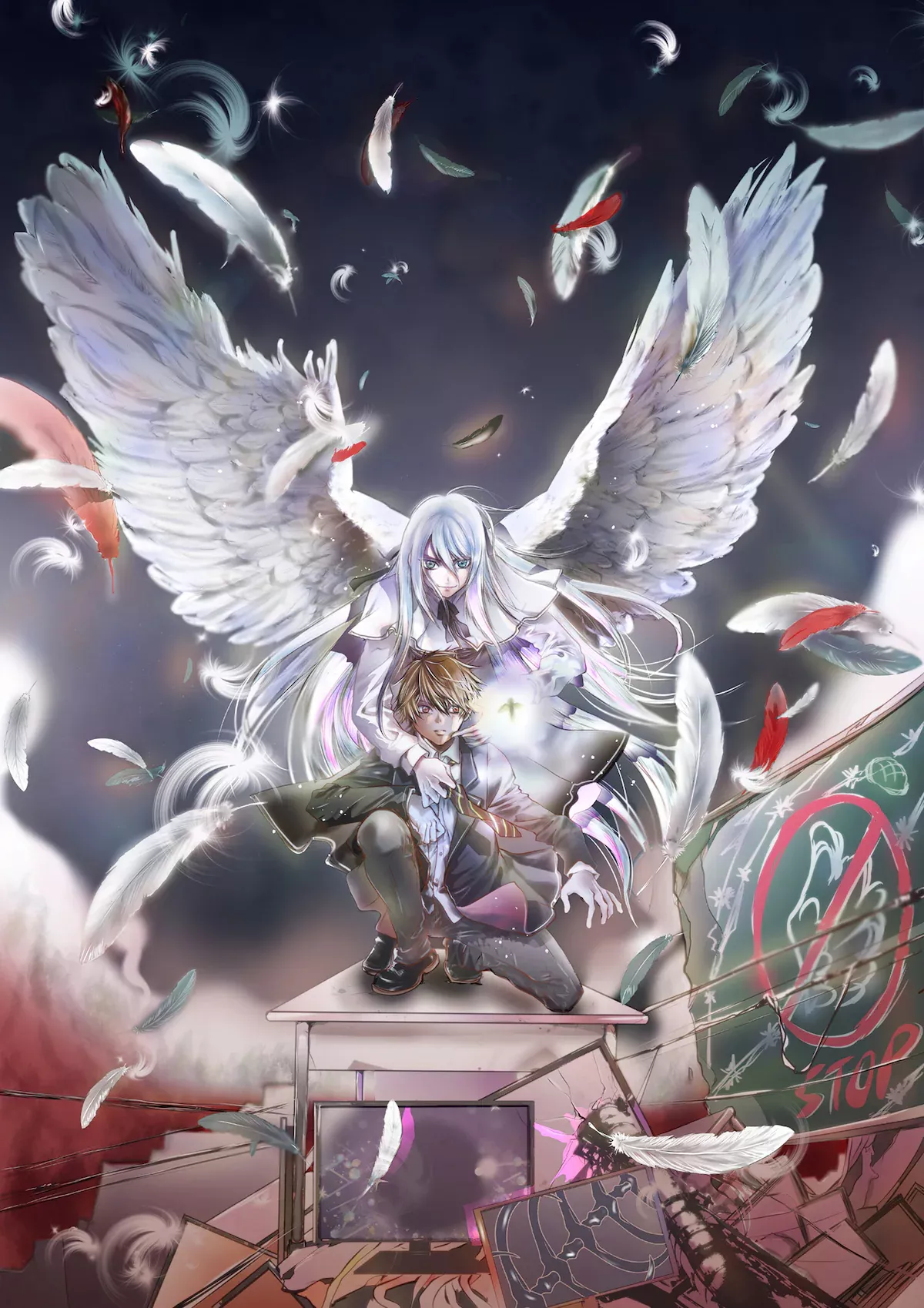 Angel_Sanctuary Tokyo_Chronos manga visual 1.