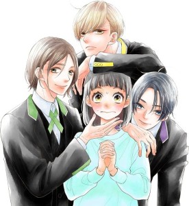 Kyo mo Oji ga Totoi desu manga visual