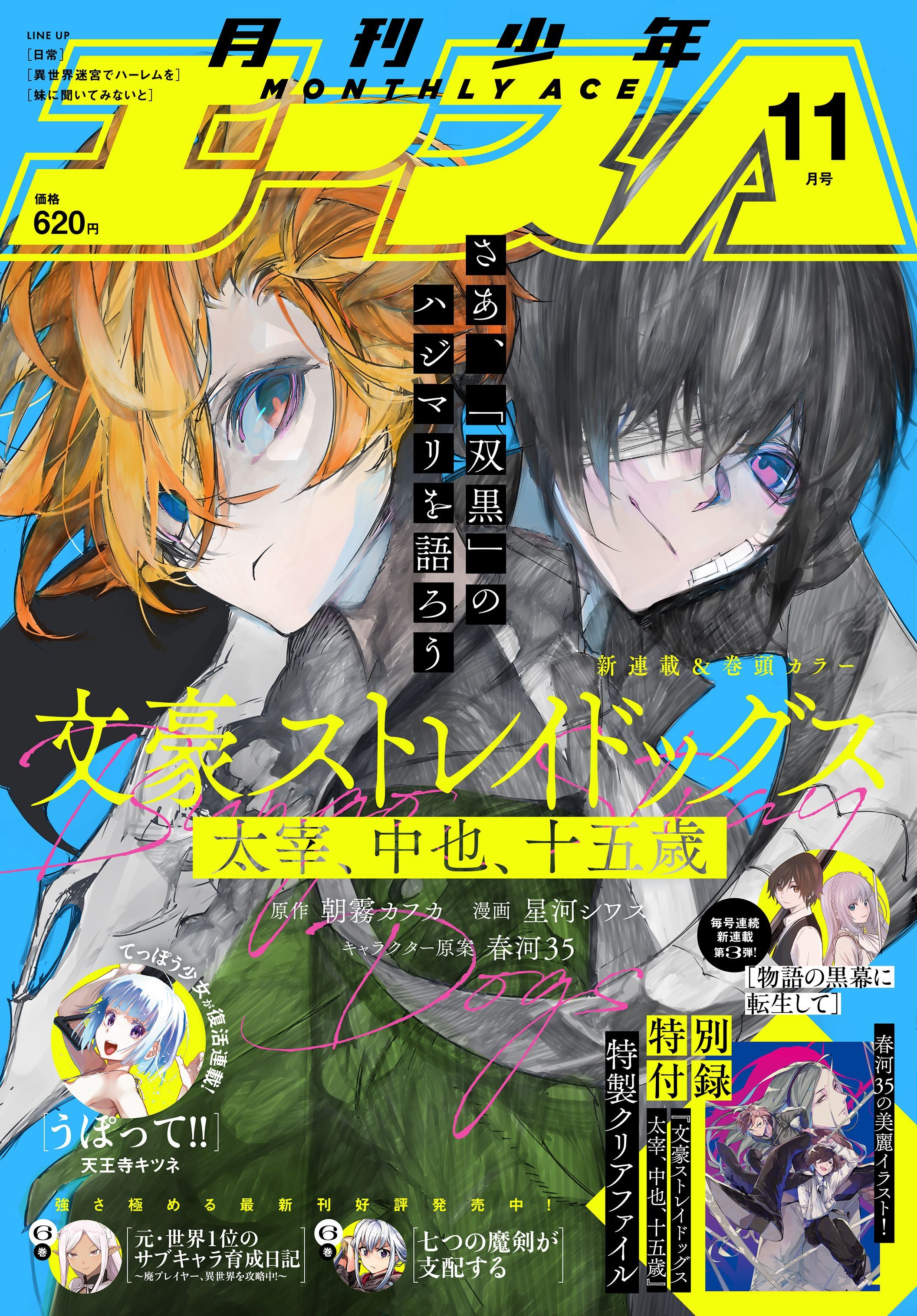 Bungo Stray Dogs Dazai Chuya Jugosai mag couv