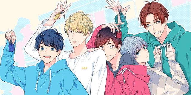 Ao Haru so he Yokoso manga bann