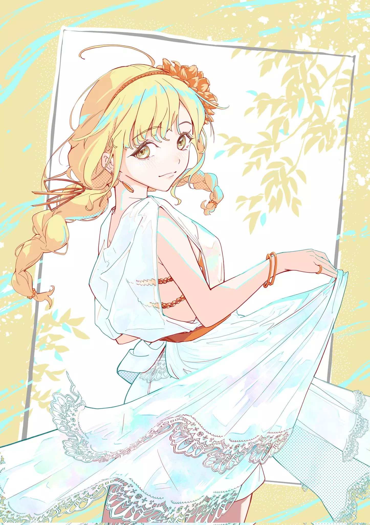Gakuen Idol Master manga teaser visual.