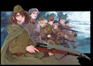Doshi Shojo yo Teki wo Ute visual color.