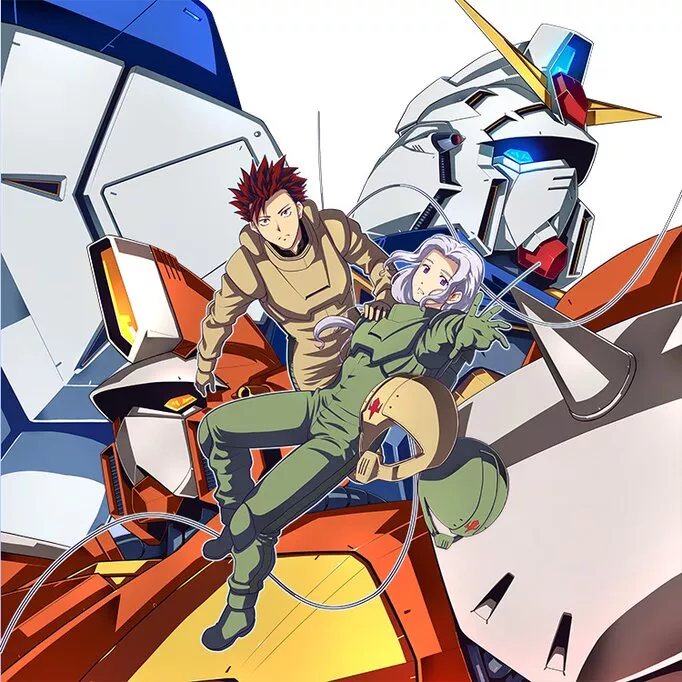 Mobile Suit Gundam F90 Cluster visual.