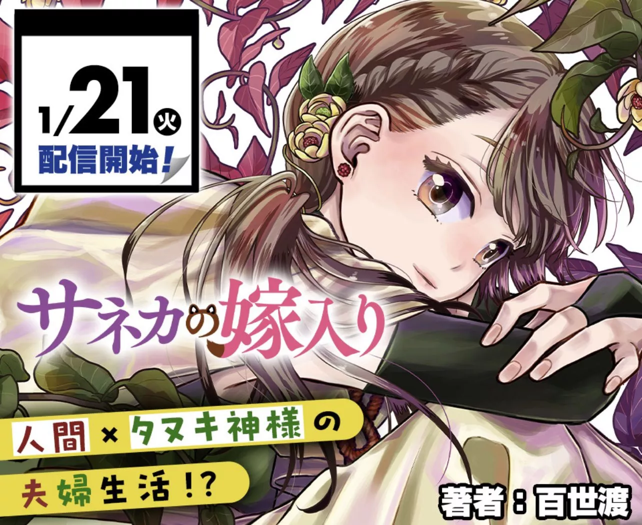 Saneka no Yomeiri teaser visual.
