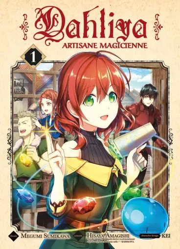 Manga - Dahliya - Artisane Magicienne