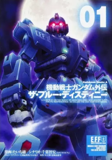 Manga - Kidô Senshi Gundam - The Blue Destiny vo