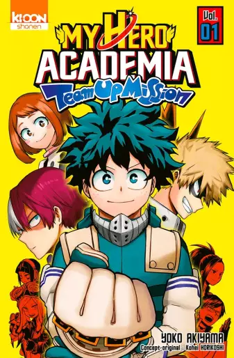 Manga - My Hero Academia - Team Up Mission