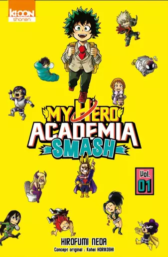 Manga - My Hero Academia - Smash