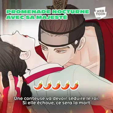 Manga - Promenade nocturne avec sa Majesté