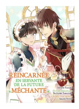 Manga - Manhwa - Réincarnée en servante de la future méchante