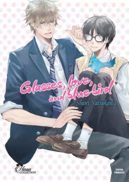 Glasses, love and blue bird