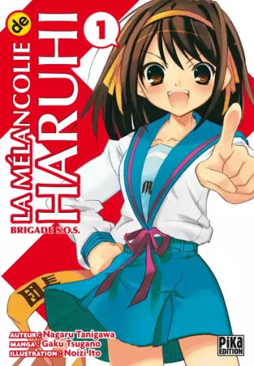 Manga - Mélancolie de Haruhi - Brigade S.O.S (la)