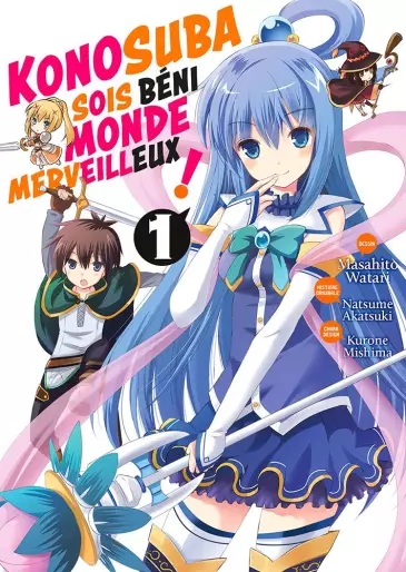 Manga - Konosuba - Sois Béni Monde Merveilleux