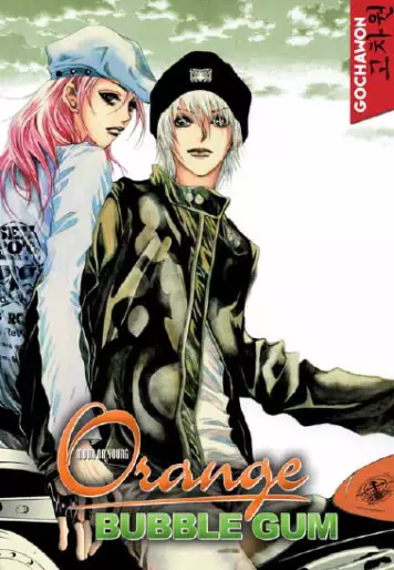 Manga - Orange bubble gum